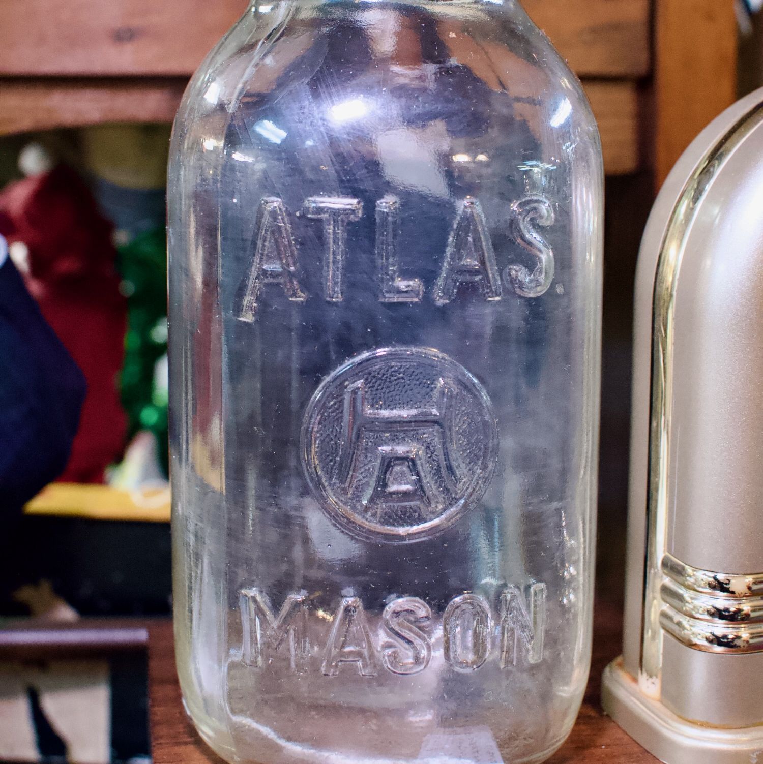 Atlas Mason old jar