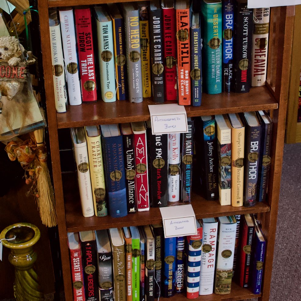 Autographed books