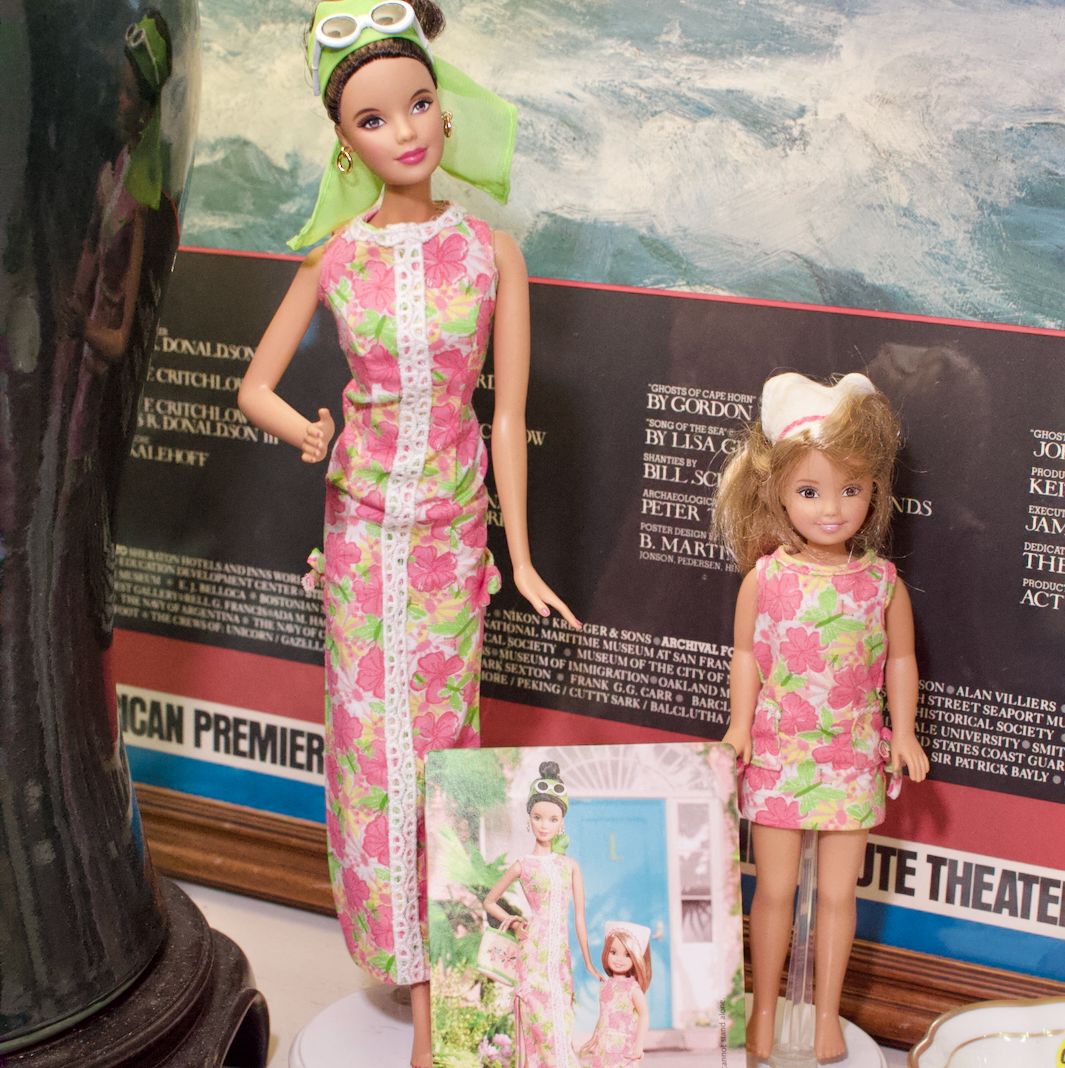 Lilly Pulitzer Barbie doll & Stacie doll