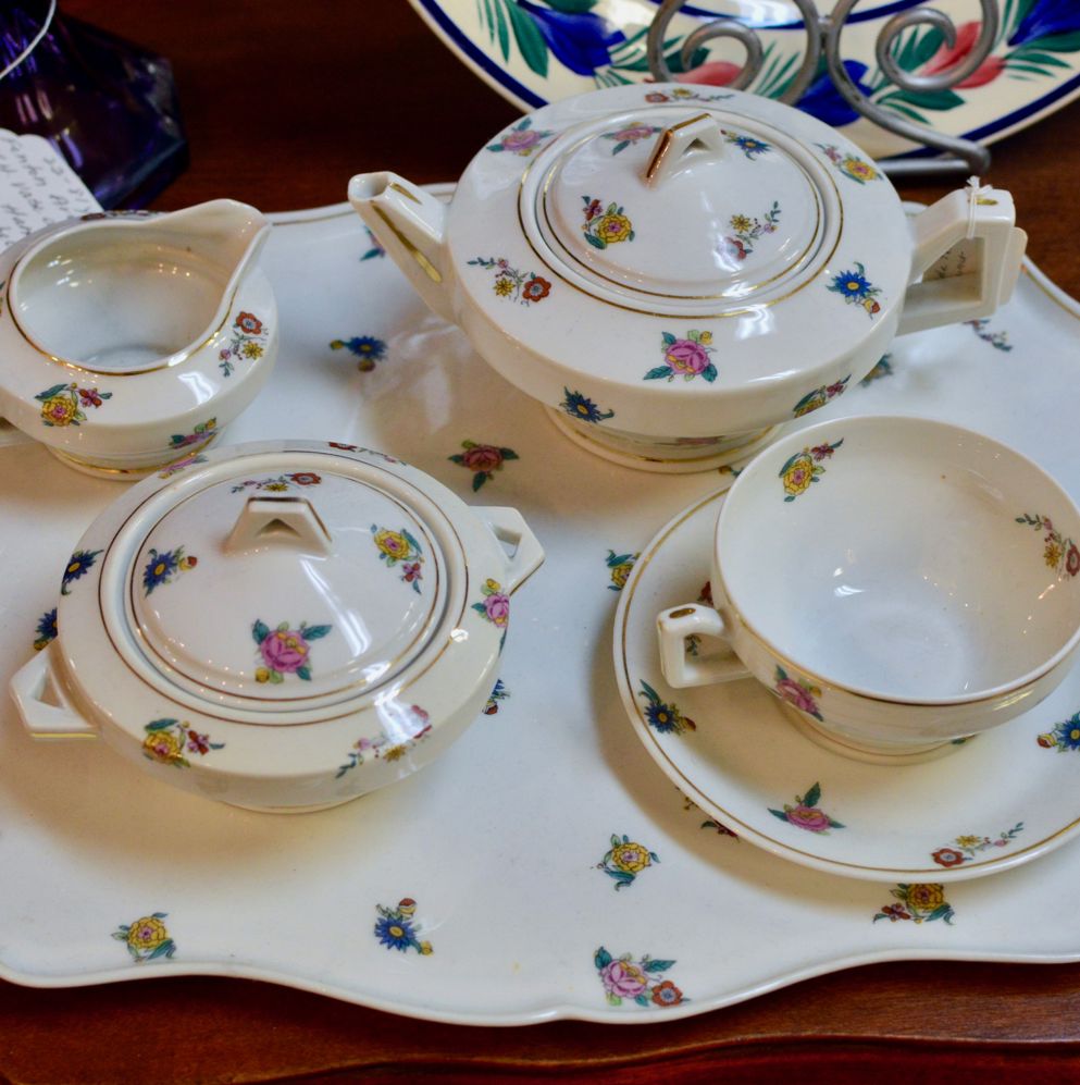 Limoges tea set for 1