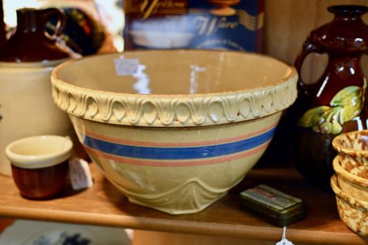 McCoy bowl 11 1/2 “ yellow ware bowl