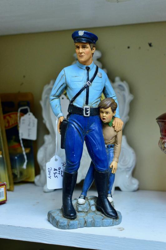 Policeman & boy