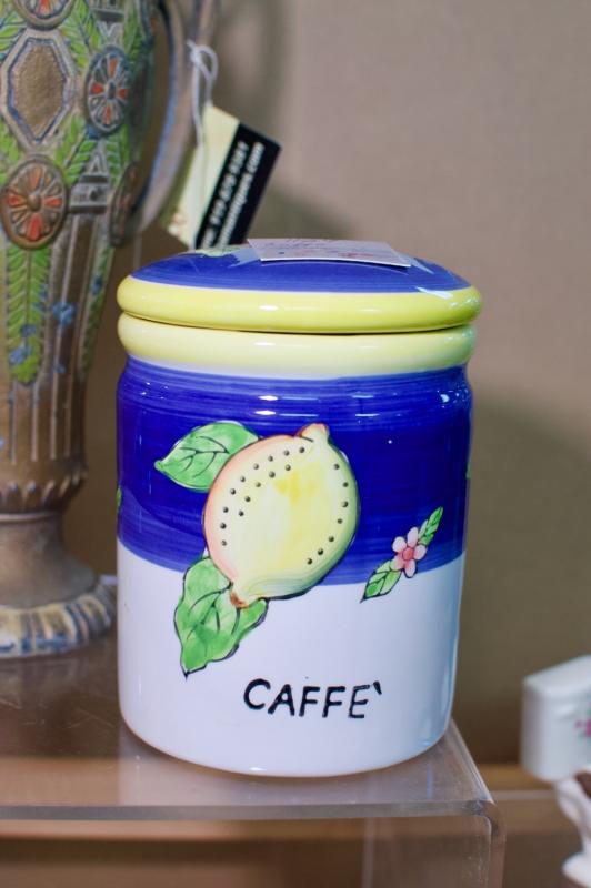 Caffe storage jar