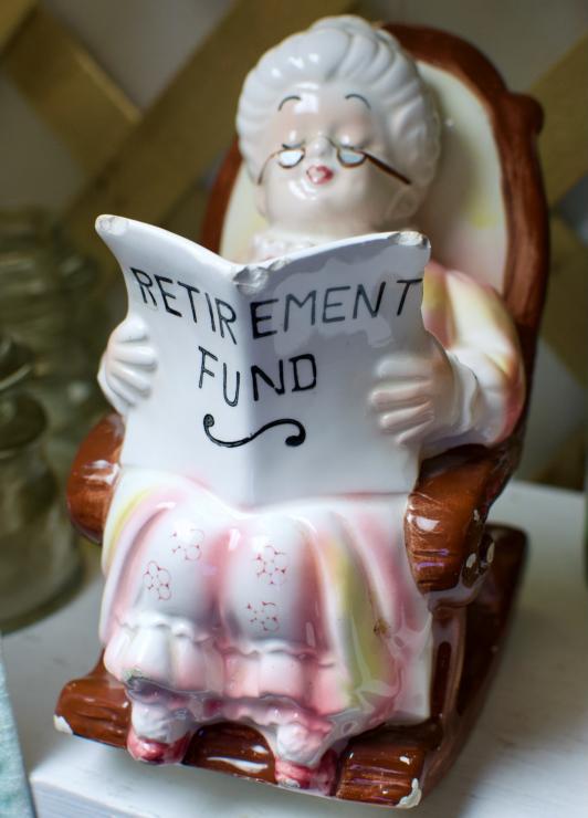 Lefton “Retirement Fund” bank