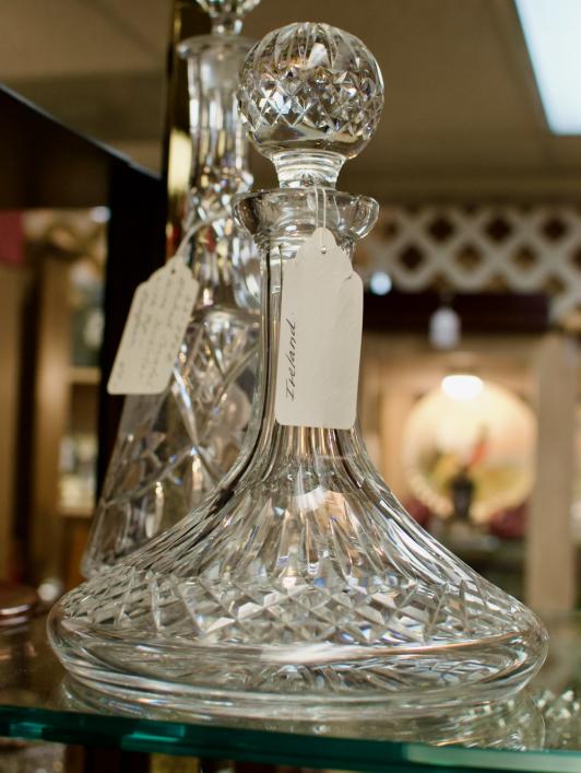 Waterford crystal ship’s decanter