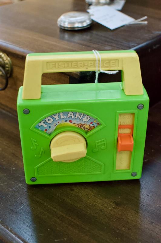 Fisher Price toy radio