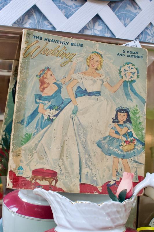 Wedding paper doll - cover only 1955