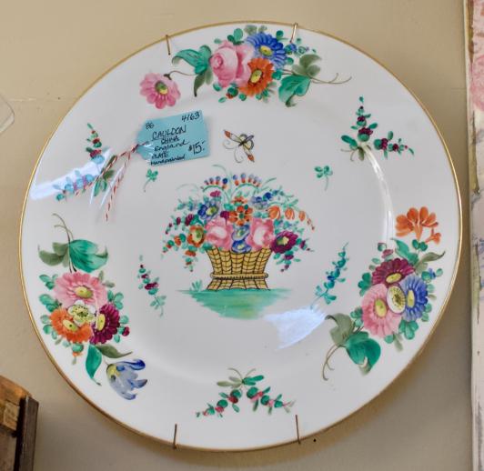Cauldon China, England plate - hand painted