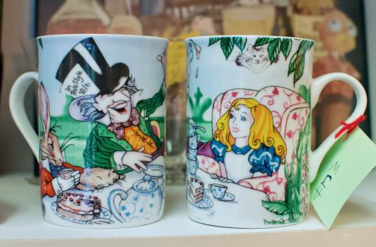 Alice in Wonderland mugs