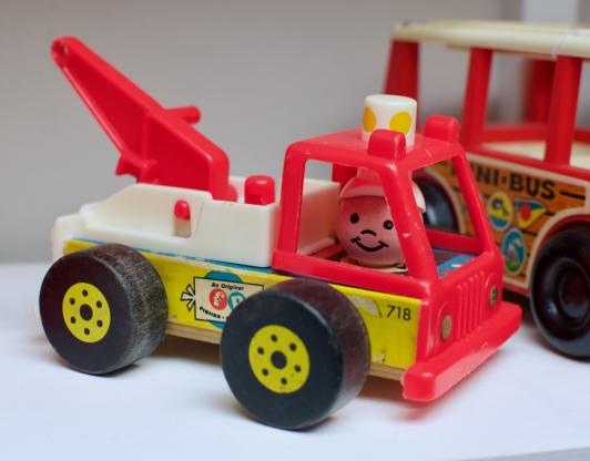 Fisher price tow truck