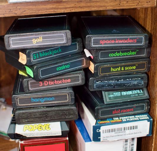 Assorted Atari 2600 games