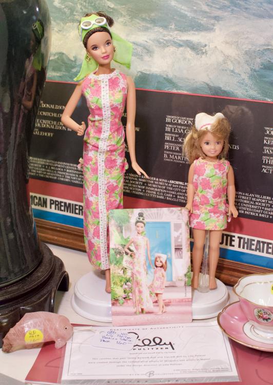 Lilly Pulitzer Barbie doll & Stacie doll