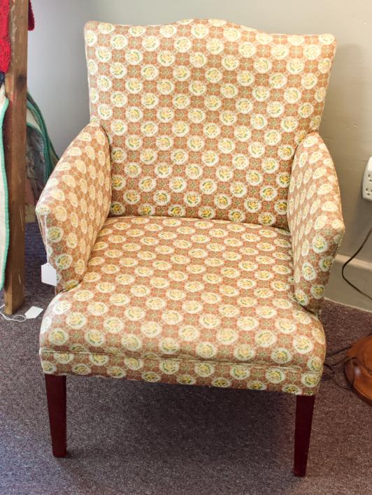 Small vintage side chair