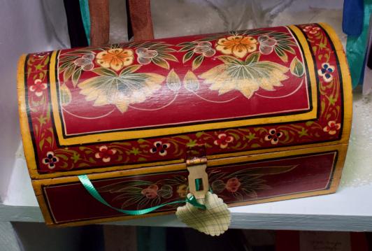 Painted box