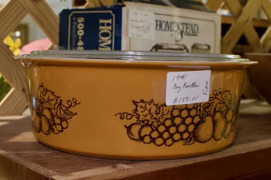 Pyrex "Big Bertha" covered casserole