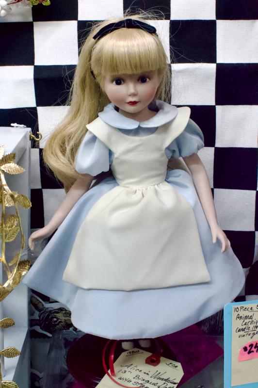 Alice in Wonderland 13” bisque doll