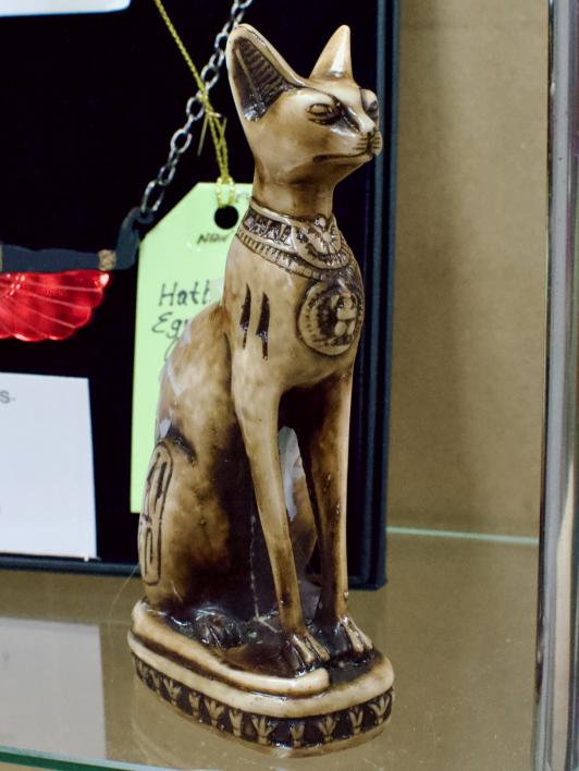 Vintage 5.5” Bast Egyptian cat