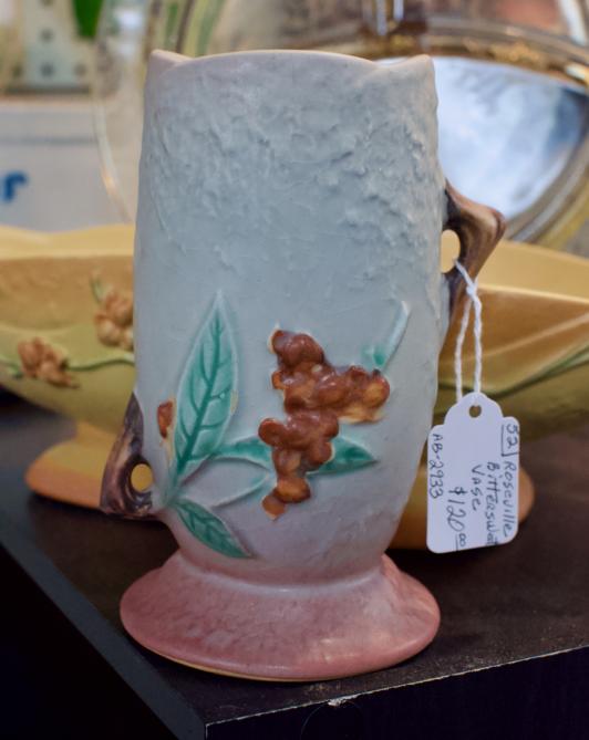Roseville bittersweet vase