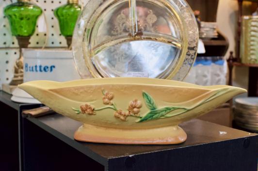 Roseville bittersweet long vase