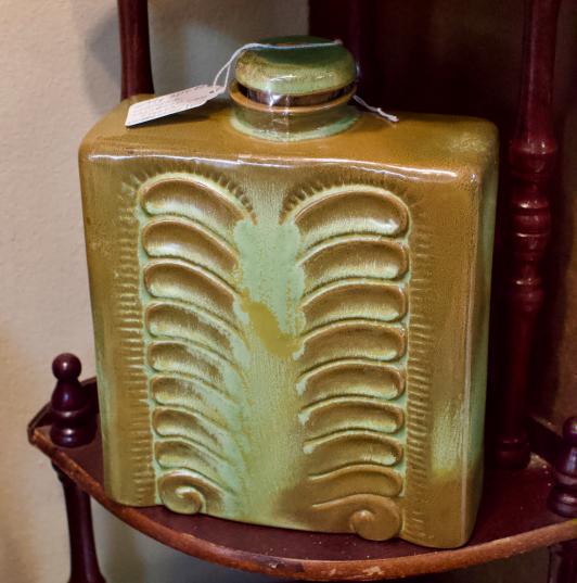 Frankoma 1940’s “Feather” decanter w/ stopper