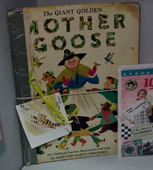 Mother Goose book covers 1947