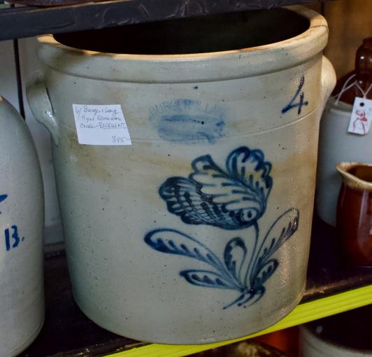 Burger & Lang 4 gal. Stoneware crock