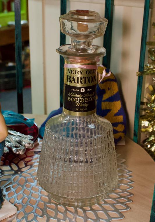 Old Barton decanter