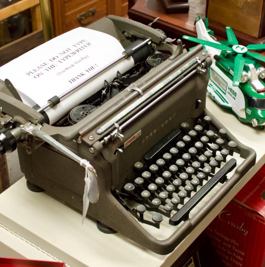Underwood typewriter