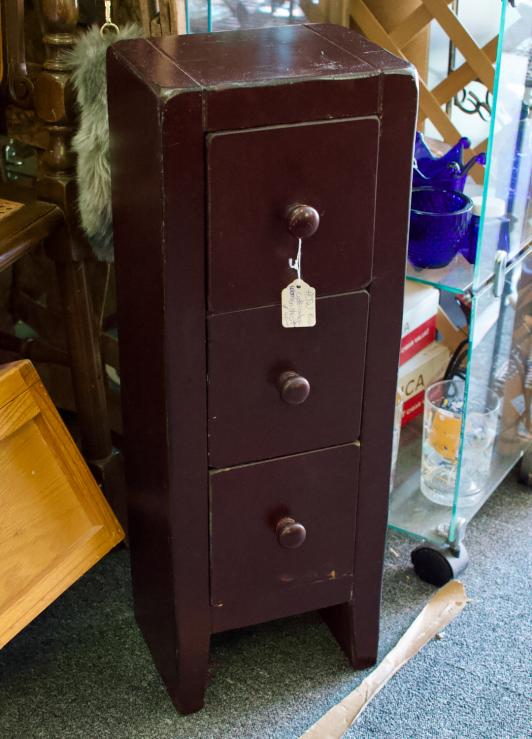 Cute vintage wooden chest