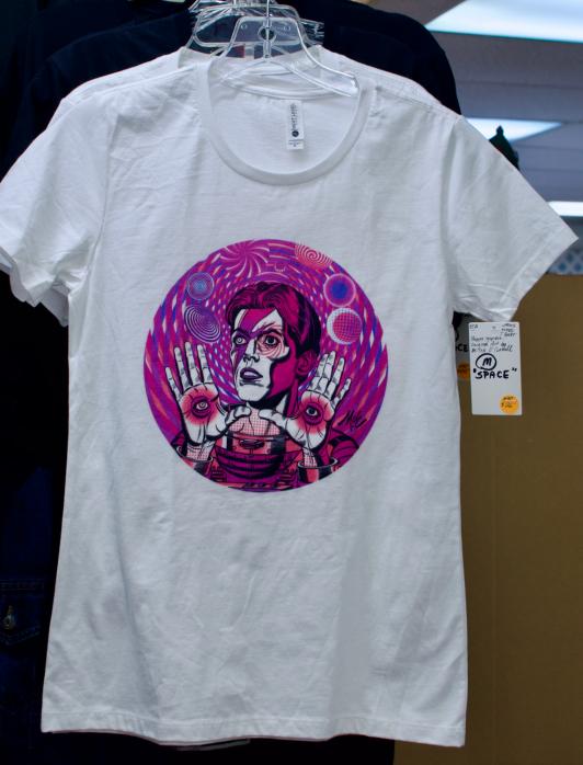 Ladies fitted t-shirt - Bowie inspired