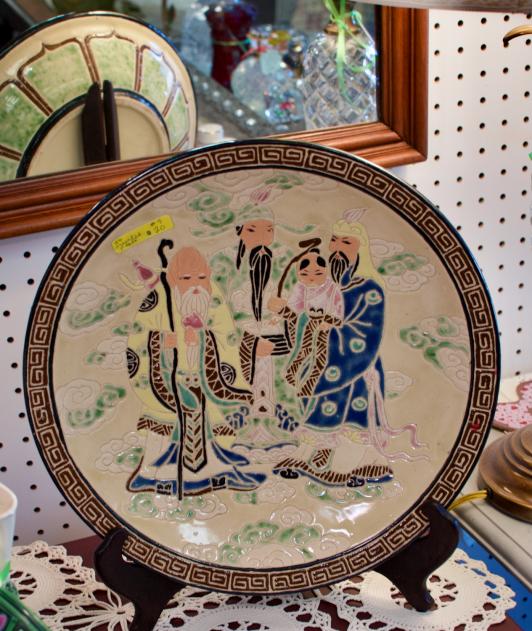 Oriental plate
