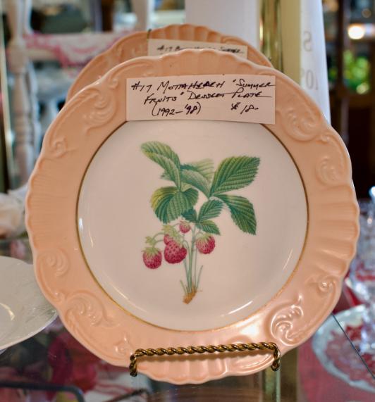 Mottahedeh “summer fruits” dessert plate