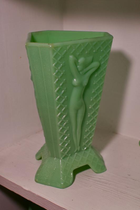 Jadeite vase