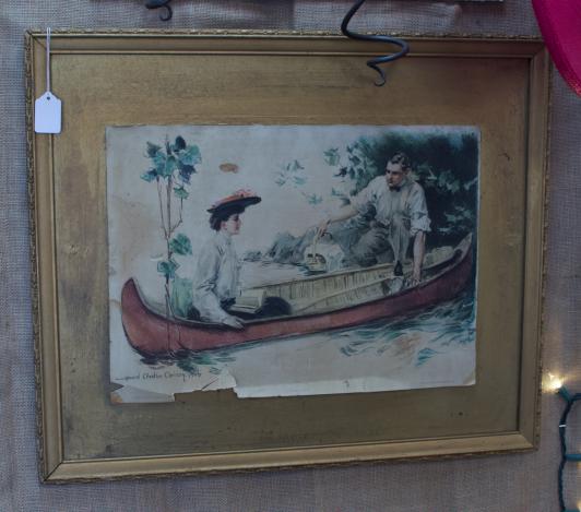 Howard Chandler Christy 1905 print on frame