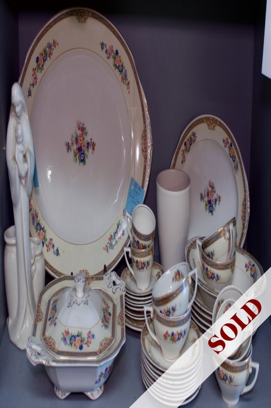 Partial set Grindley “Ivory” china