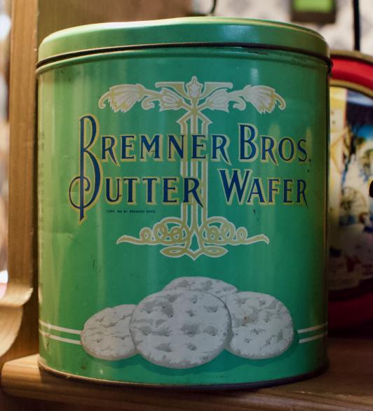 Bremner Bros. Butter Wafer tin