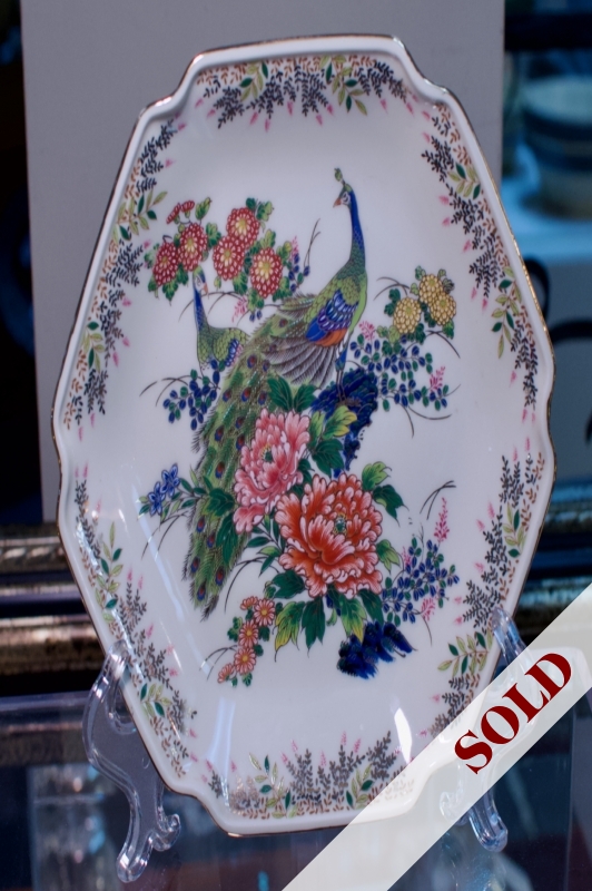 Japan marked octagonal plate