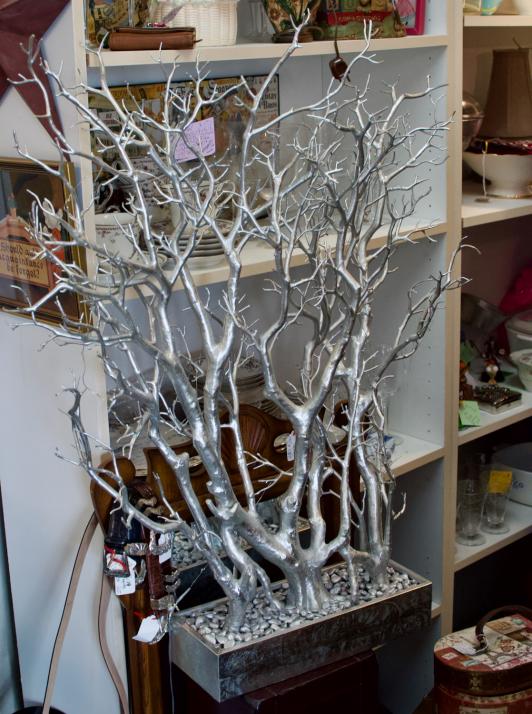 Beautiful unique silver tree