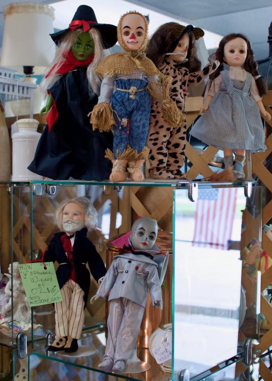 6 Effanbee Wizard of Oz dolls