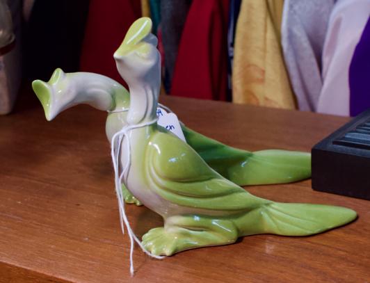 MCM green ceramic pheasant