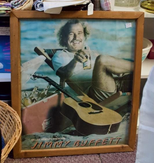 Jimmy Buffet Miller beer poster