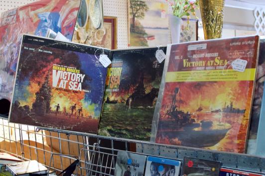 Victory at Sea LP set of 3 - Rare photo edition