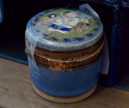 Asian covered box