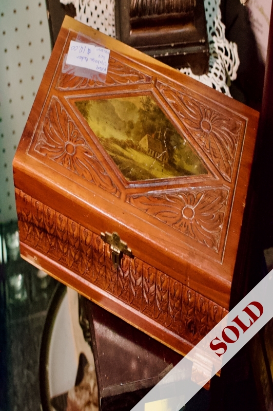 Vintage cedar box
