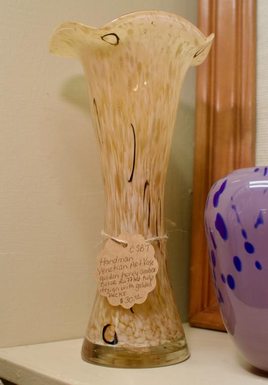 Handman Venetian art vase