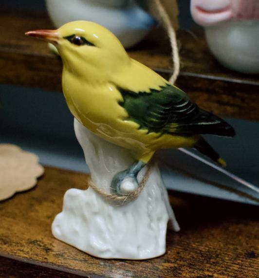 Goebel Germany golden oriele figurine