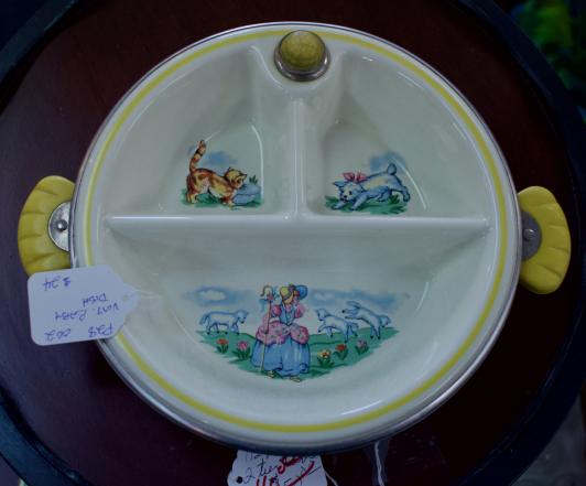Vintage baby dish