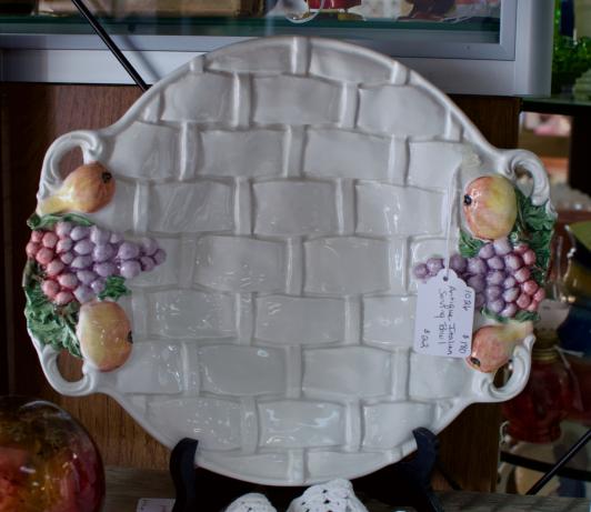 Antique Italian serving bowl