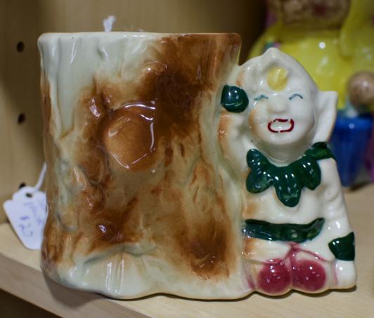 Vintage Shawnee elf planter