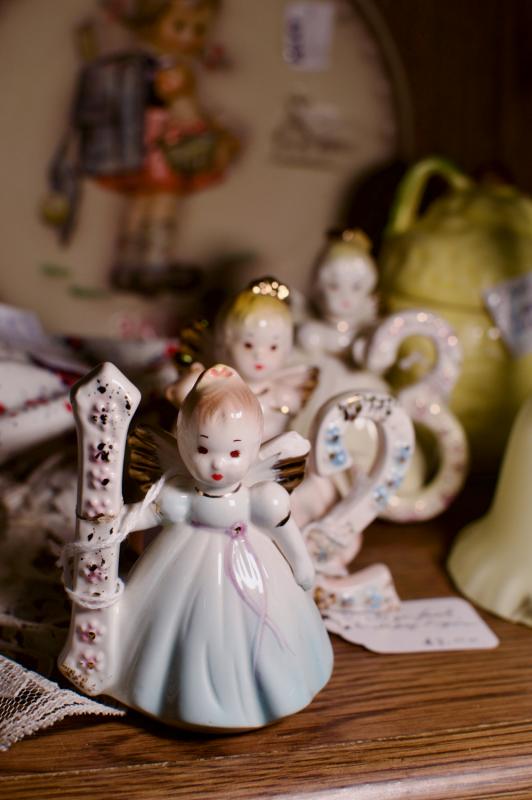 Vintage Josef birthday figurines